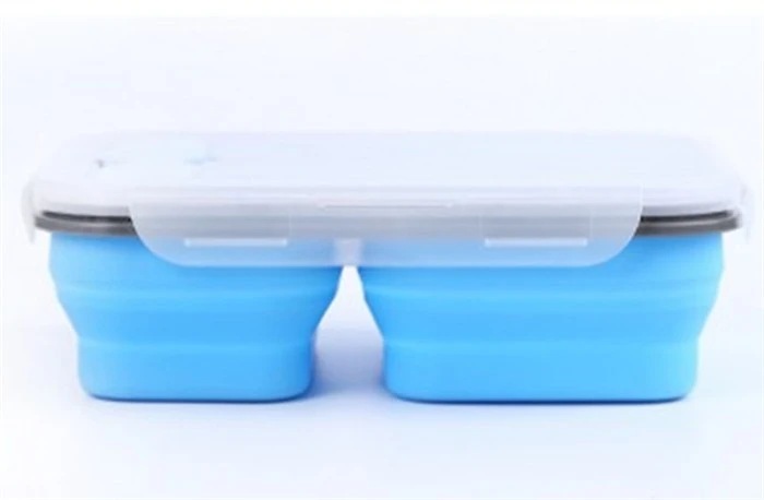 Folding Silicone Lunch Box With Lid